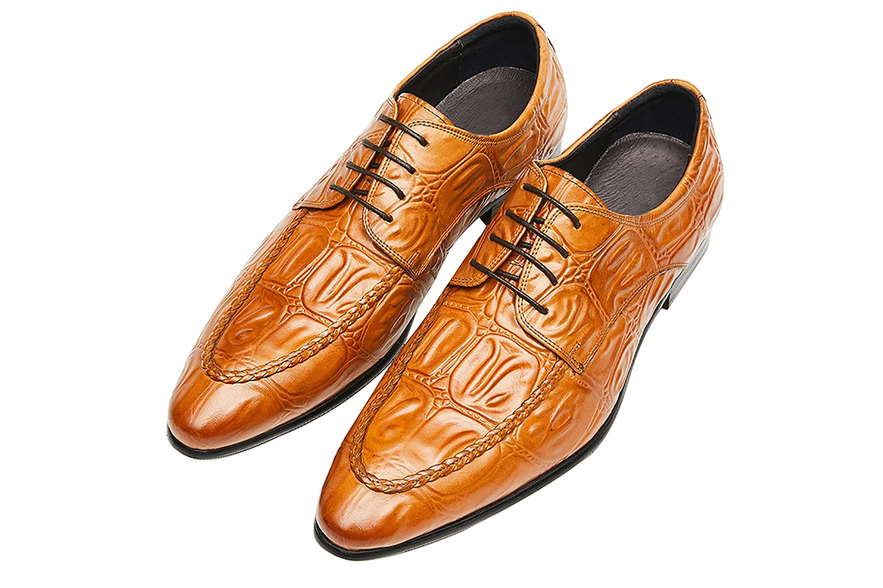 Men's Leather Derby Comfort Shoes
