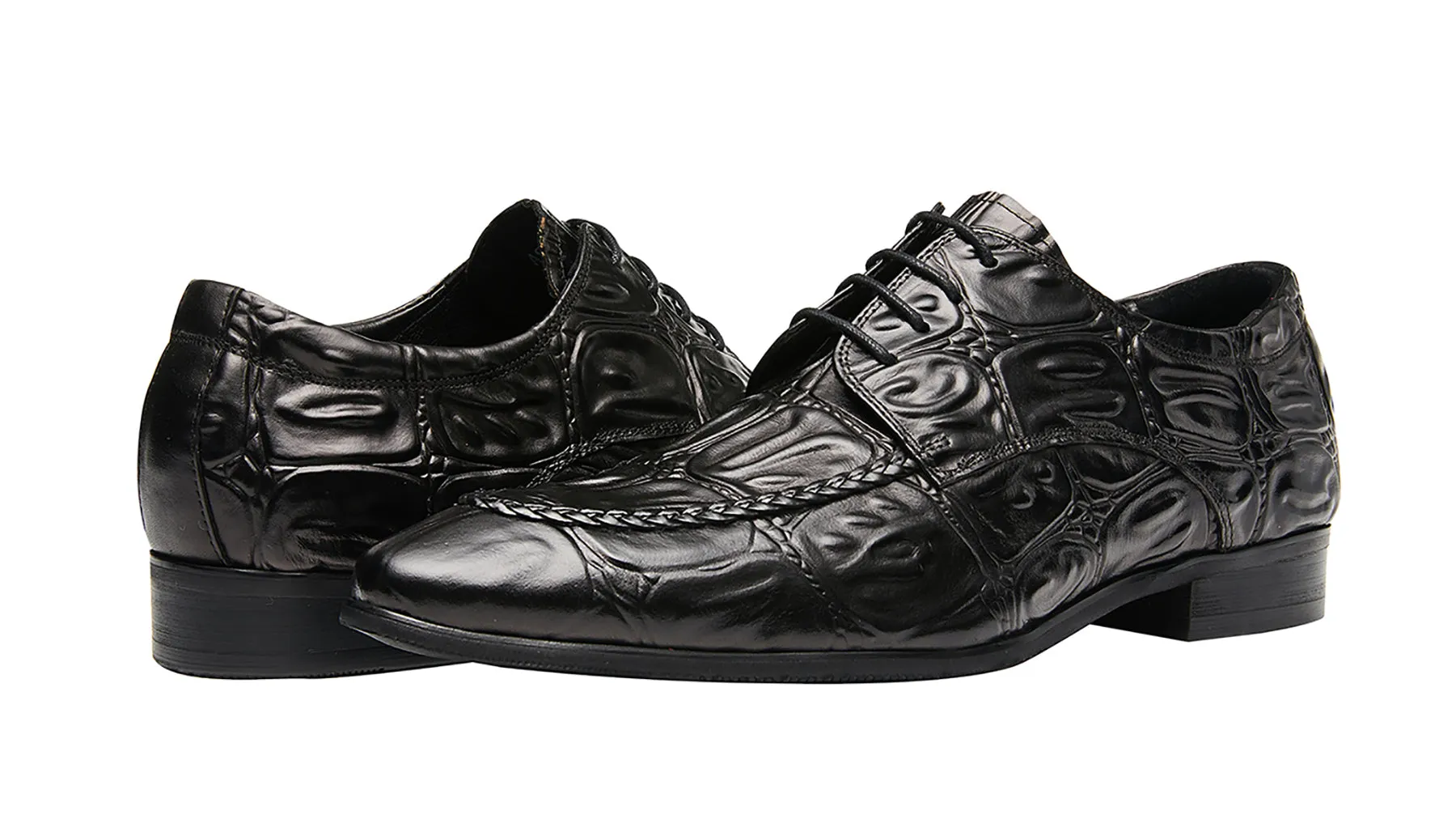 Men's Leather Derby Comfort Shoes