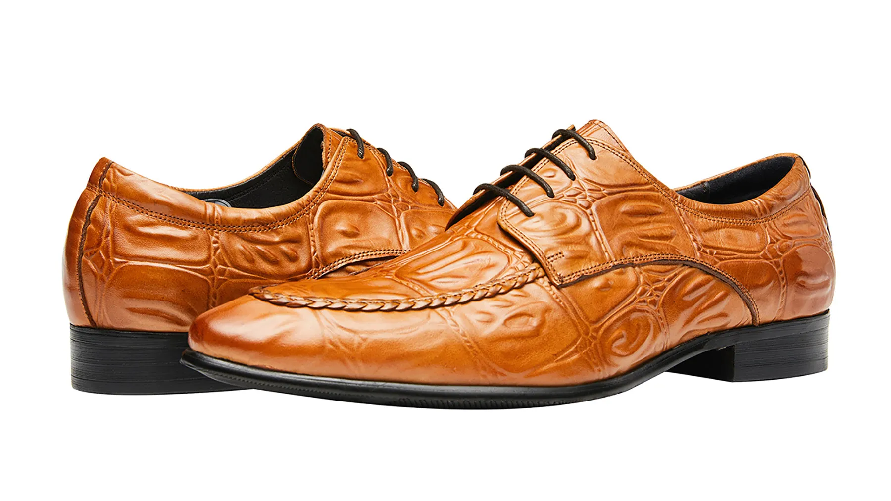 Men's Leather Derby Comfort Shoes