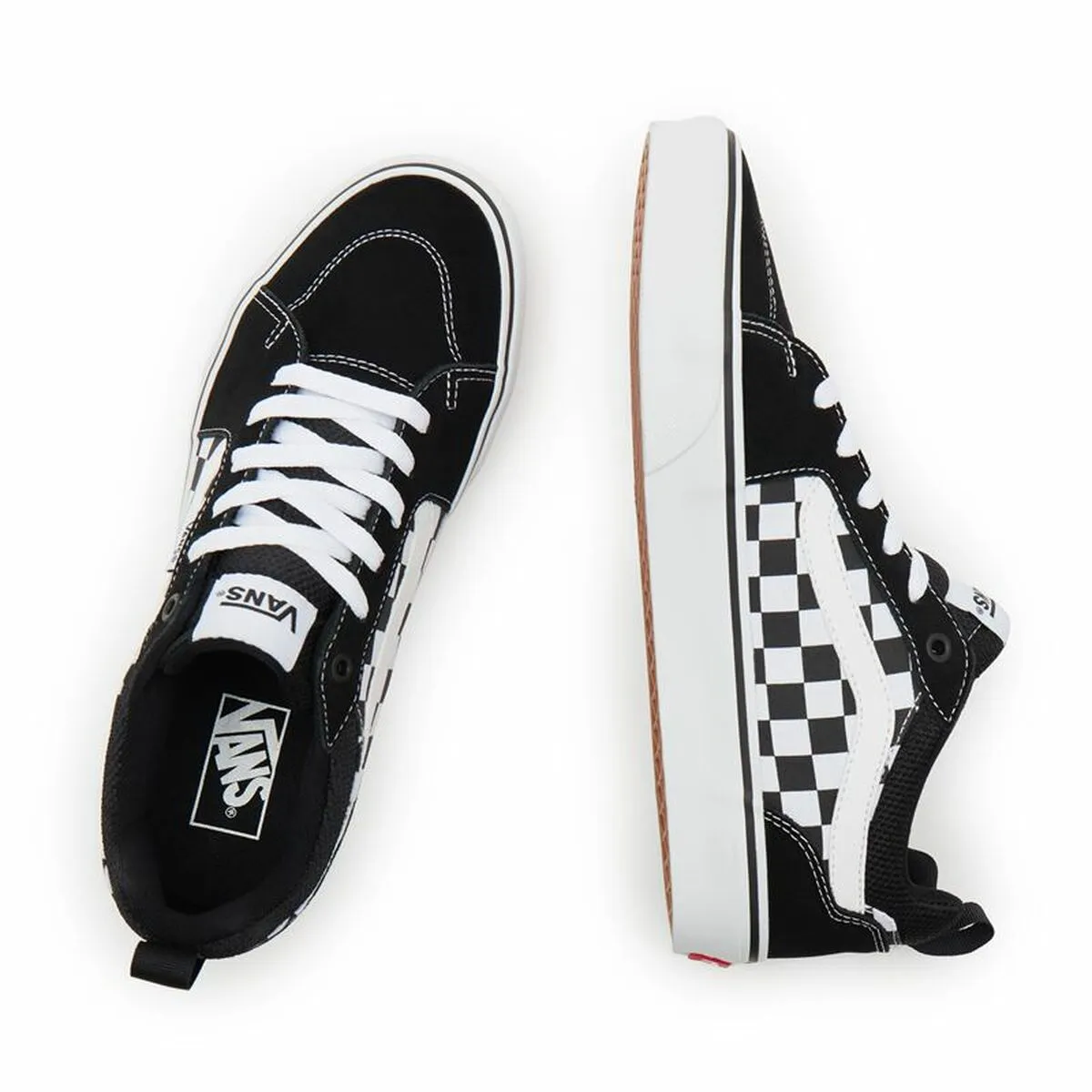 Men'S Trainers Vans  Filmore Checkerboard Black