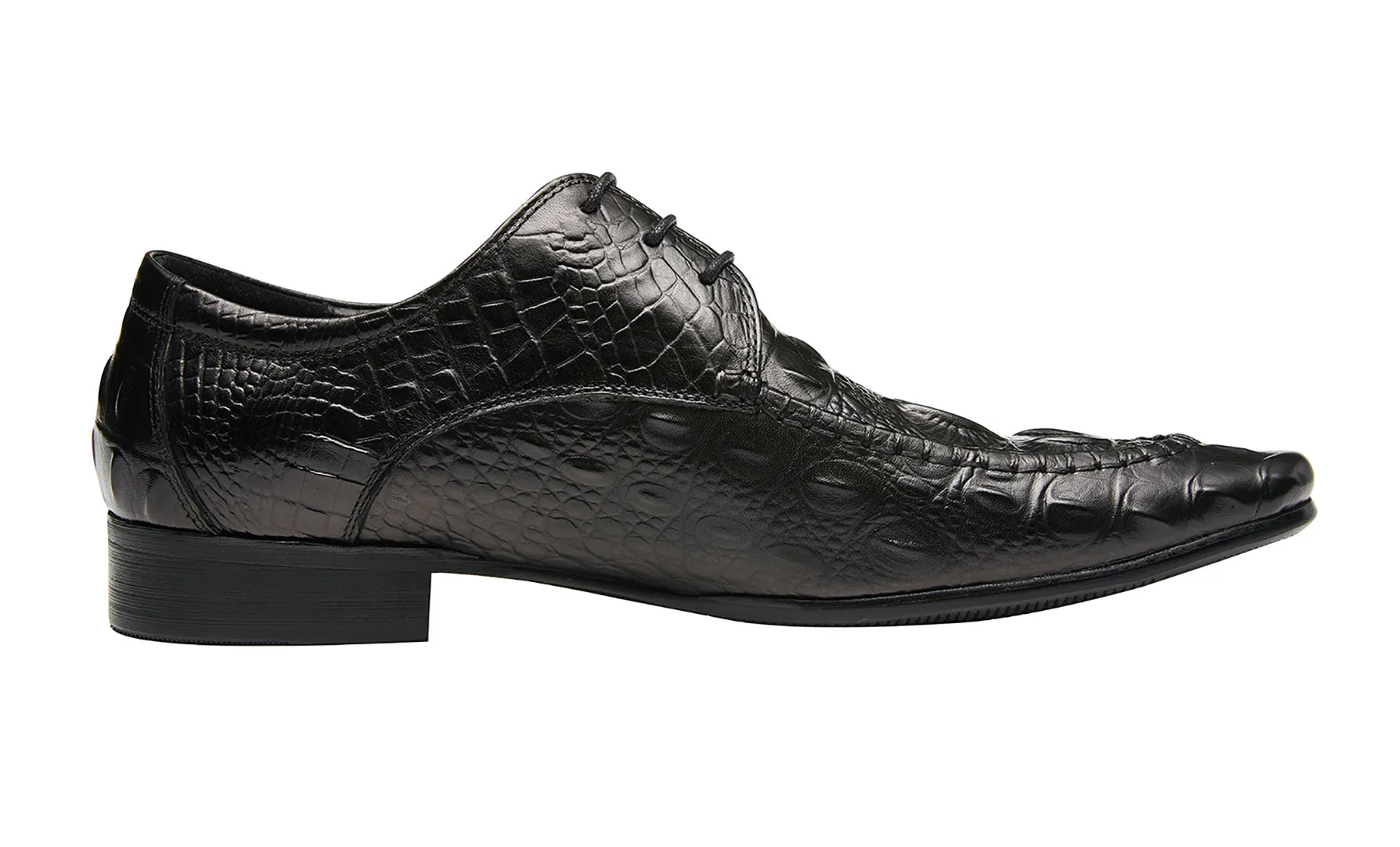 Men's Wing Tip Lace-up Leather Derby