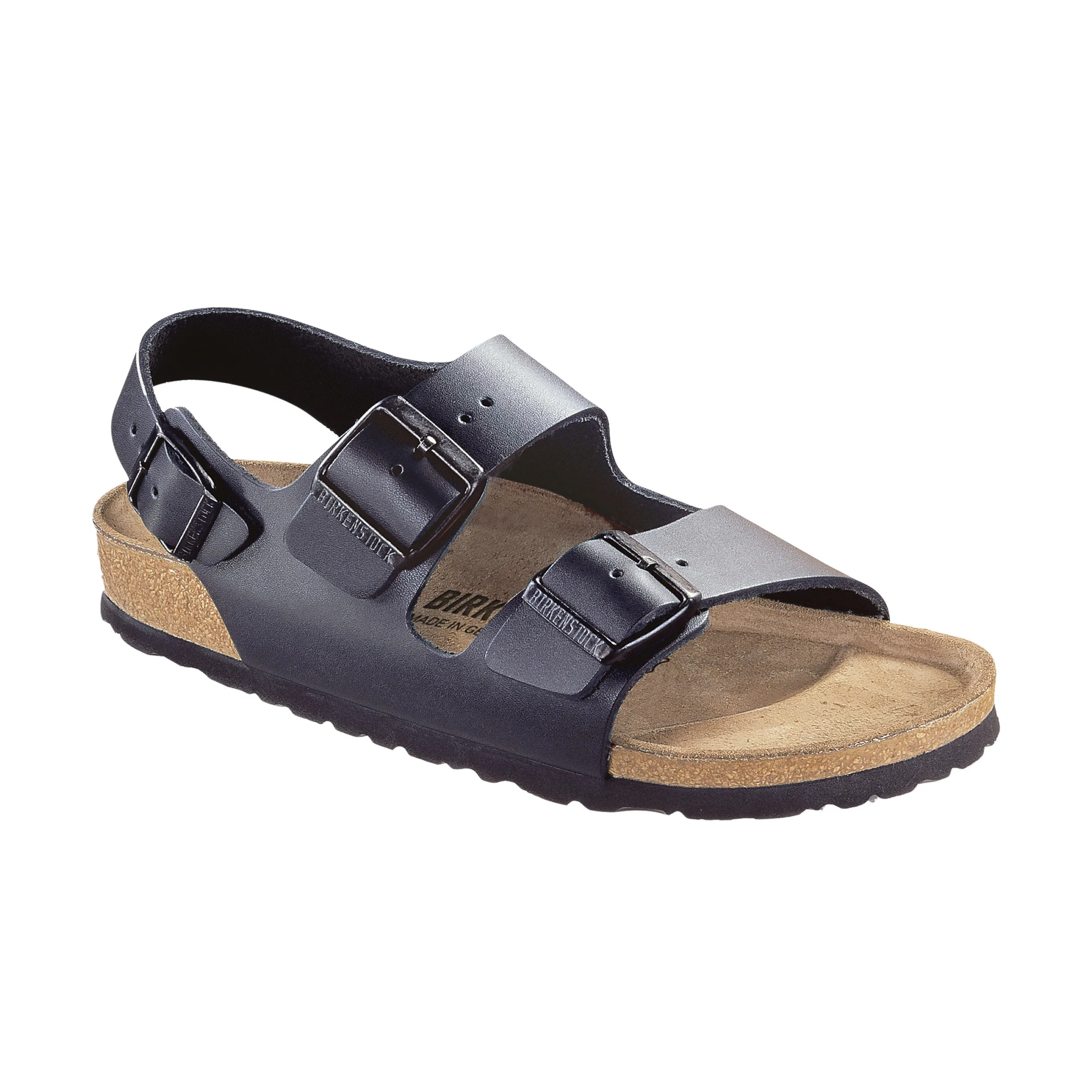 Milano Black Smooth Leather