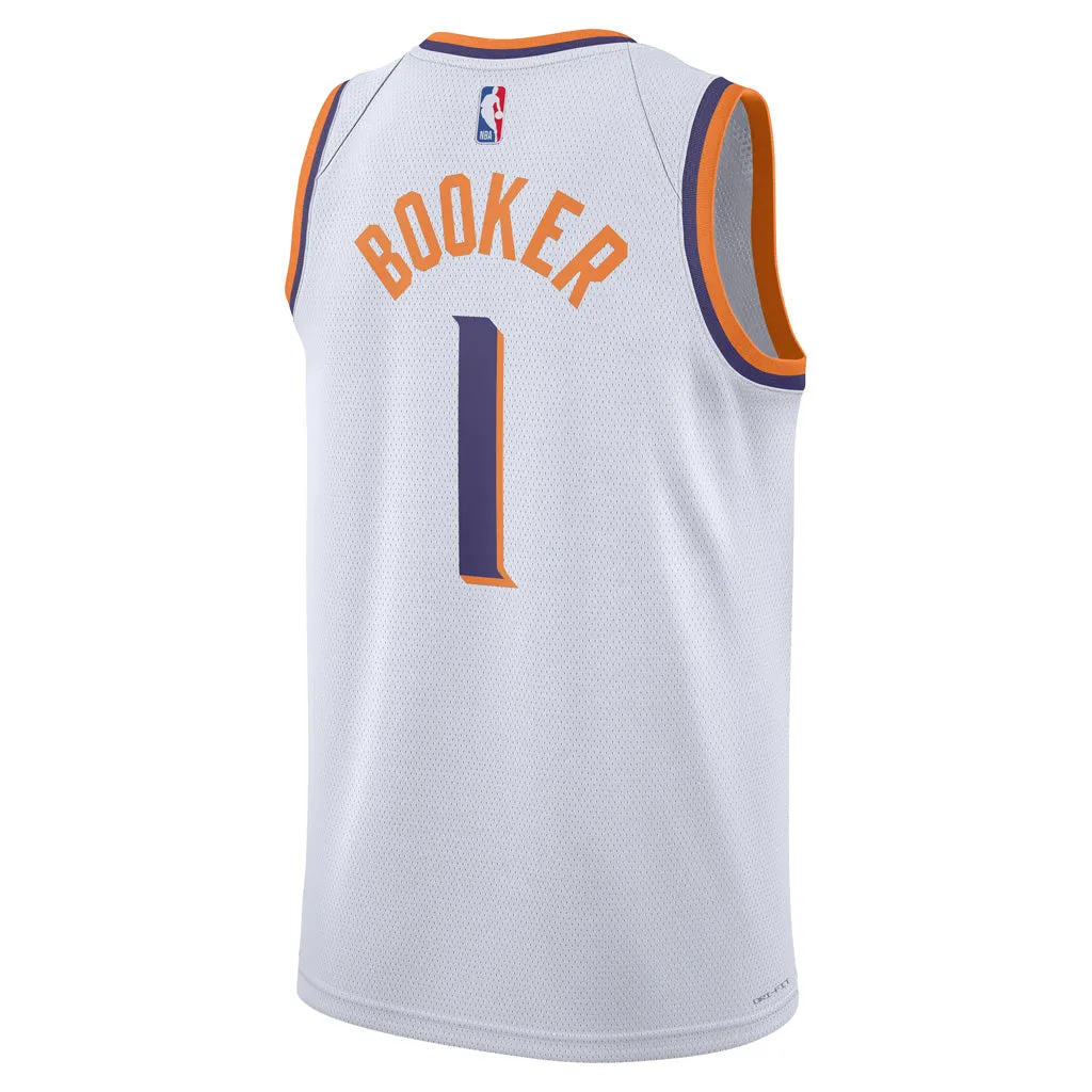 NBA Phoenix Suns Devin Booker Nike Association Swingman Jersey