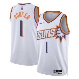 NBA Phoenix Suns Devin Booker Nike Association Swingman Jersey