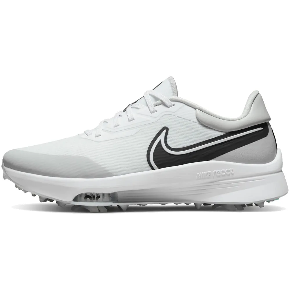 Nike Air Zoom Infinity Tour NXT% Waterproof Spikeless Shoes - White/Black/Grey Fog/Dynamic Turquoise