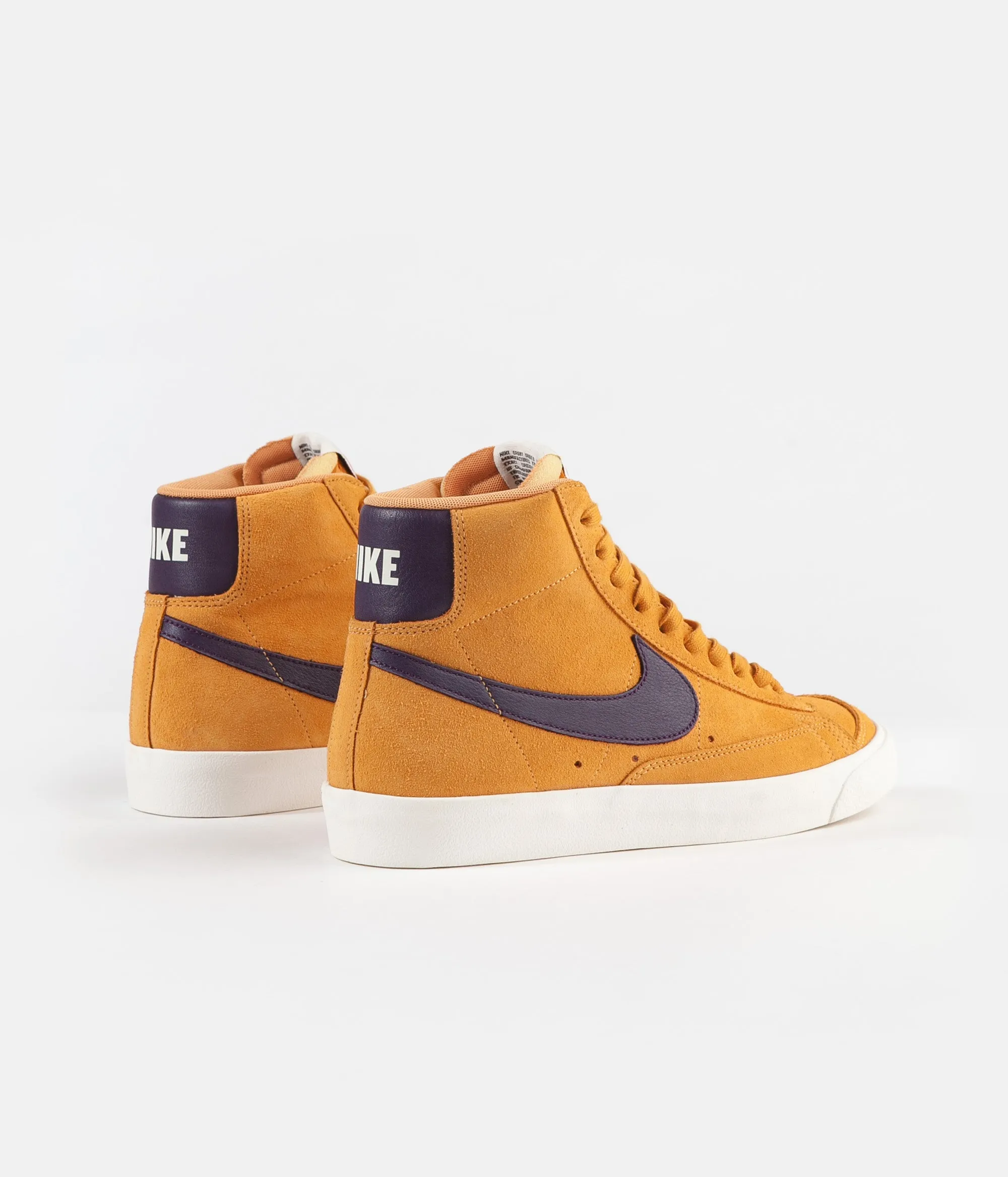 Nike Blazer '77 Shoes - Amber Rise / Grand Purple - Sail