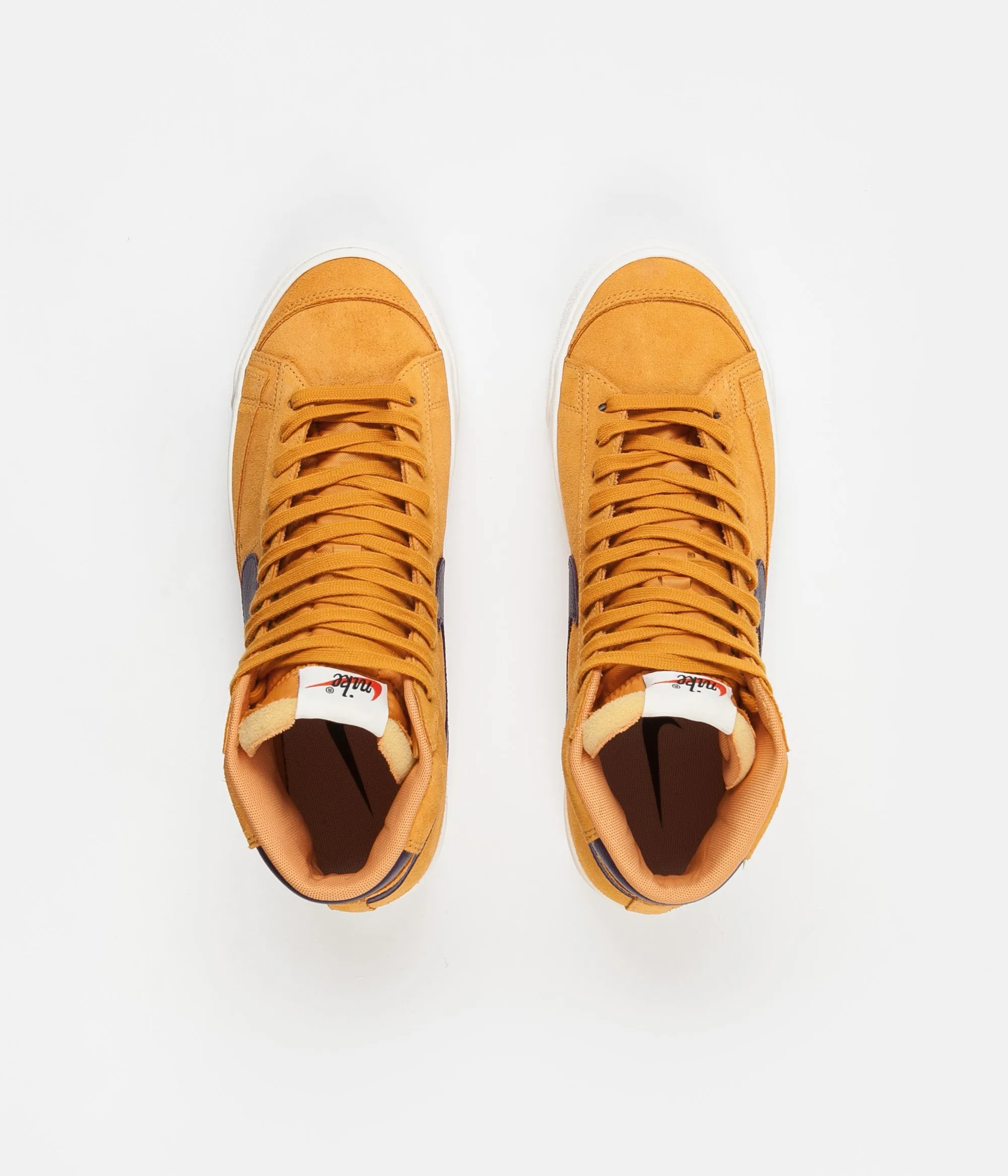 Nike Blazer '77 Shoes - Amber Rise / Grand Purple - Sail