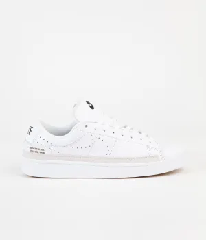 Nike Blazer Low X Shoes - White / Black - Summit White - Gum Light Brown