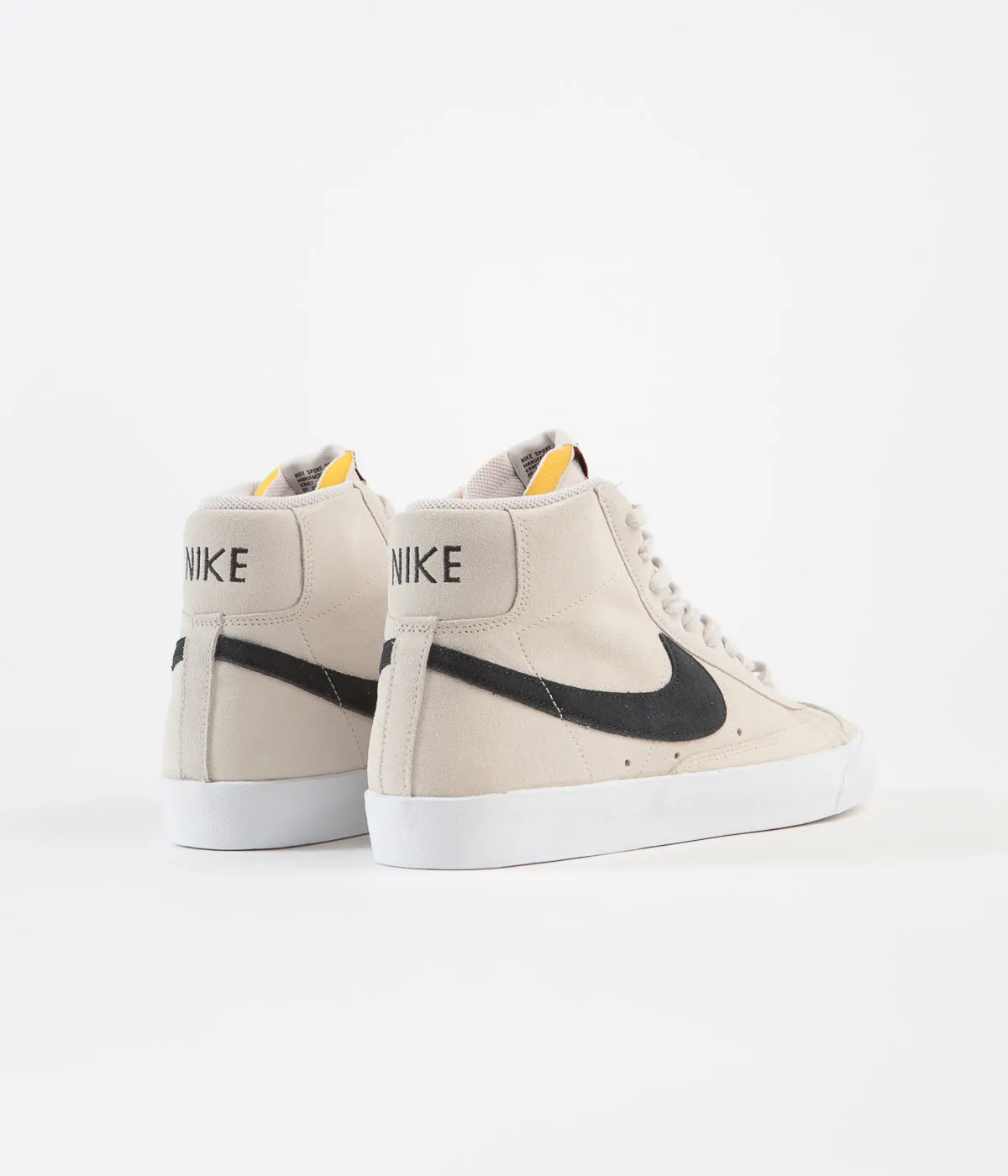 Nike Blazer Mid '77 Suede Shoes - Light Orewood Brown / Black - White