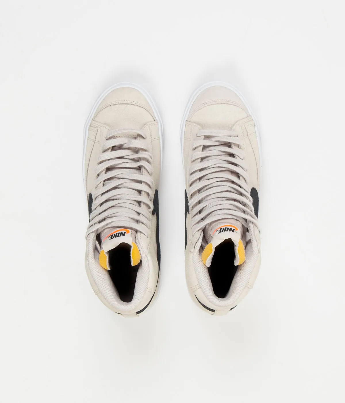 Nike Blazer Mid '77 Suede Shoes - Light Orewood Brown / Black - White