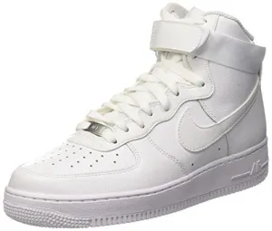 Nike Mens Air Force 1 High 07 Basketball Shoes White/White 315121-115 Size 9.5