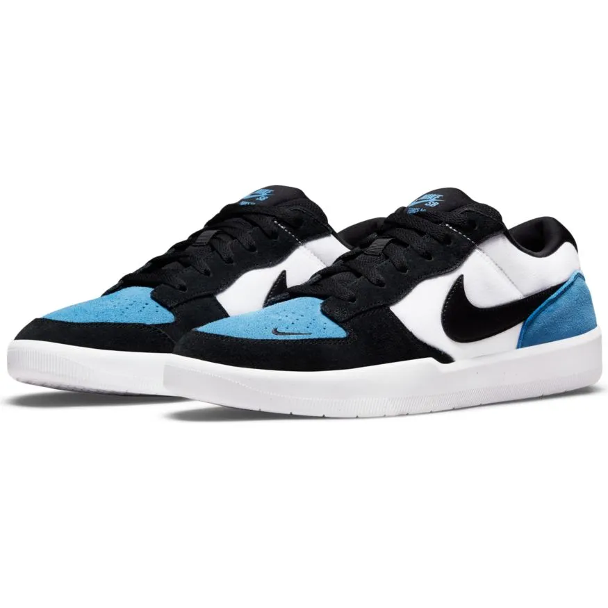 Nike SB Force 58 Skateboard Shoe - Dutch Blue/Black-White