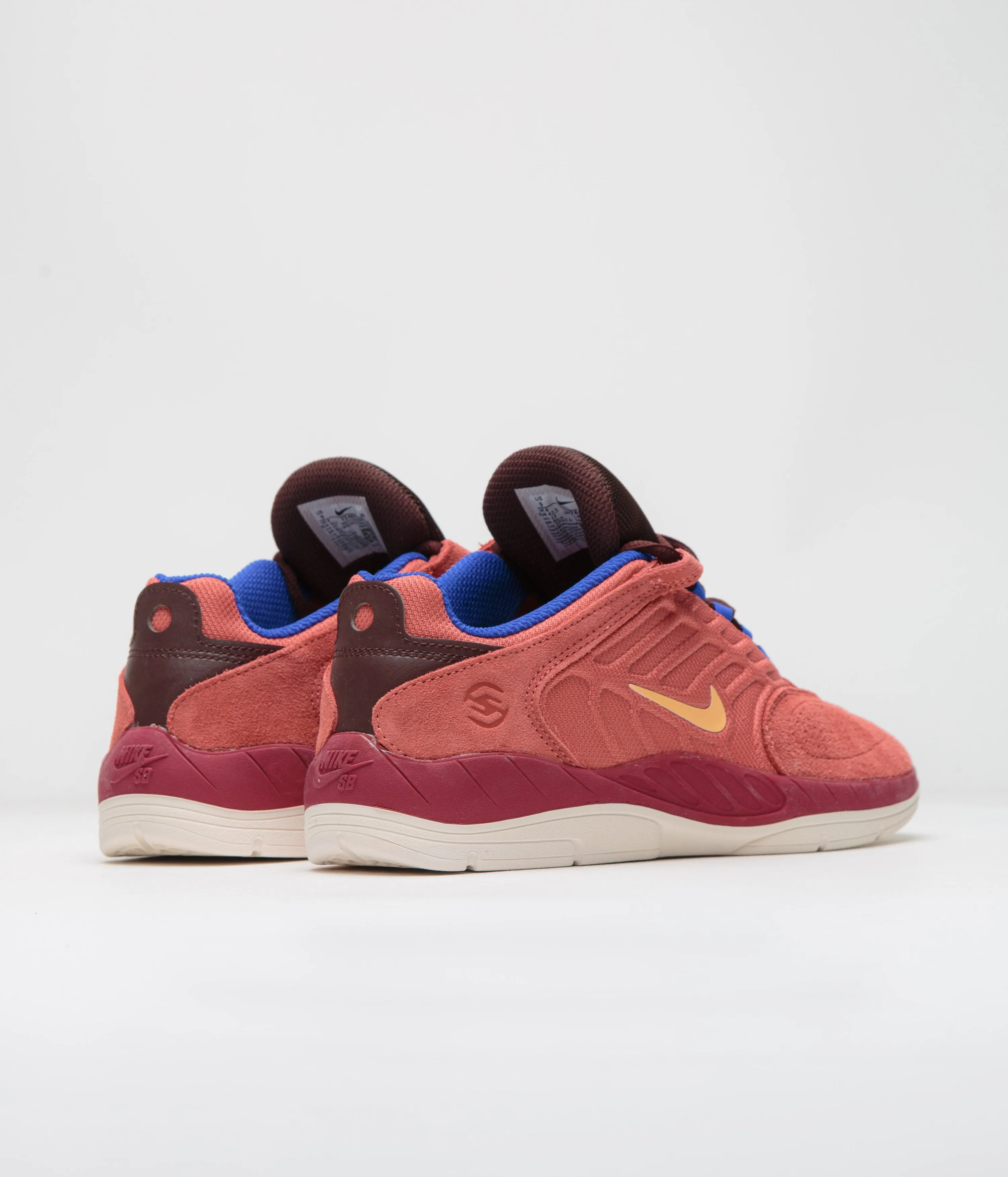Nike SB Vertebrae Shoes - Adobe / Melon Tint - Earth - Noble Red