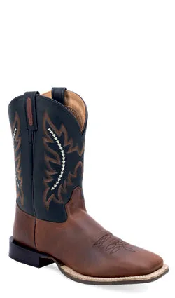 Old West Mens Square Toe Boots BSM1915