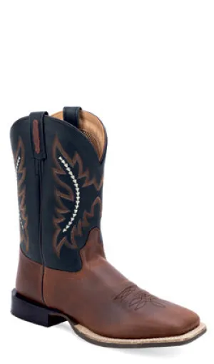 Old West Mens Square Toe Boots BSM1915