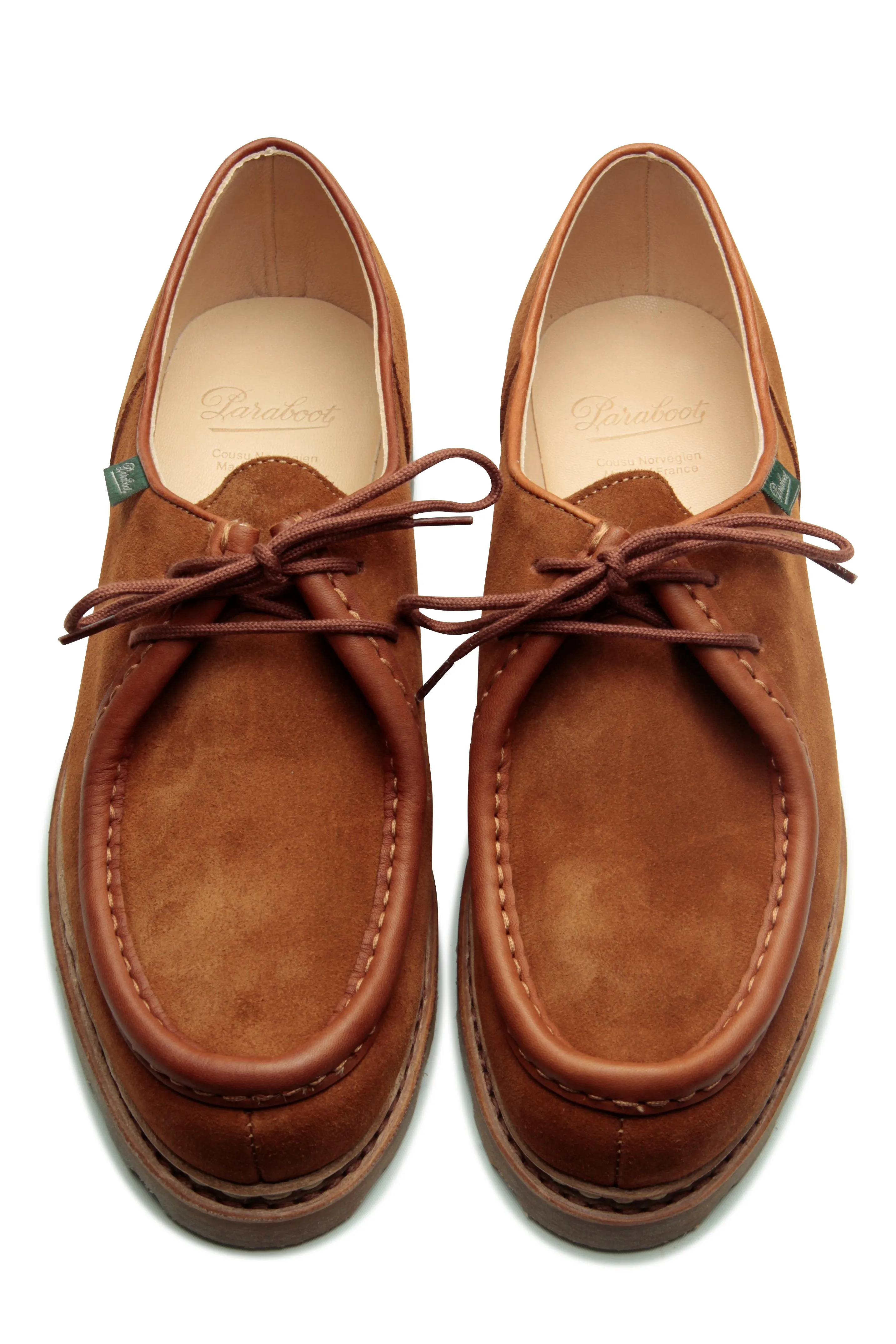 Paraboot Men's Michael / Marche - Velour Whiskey