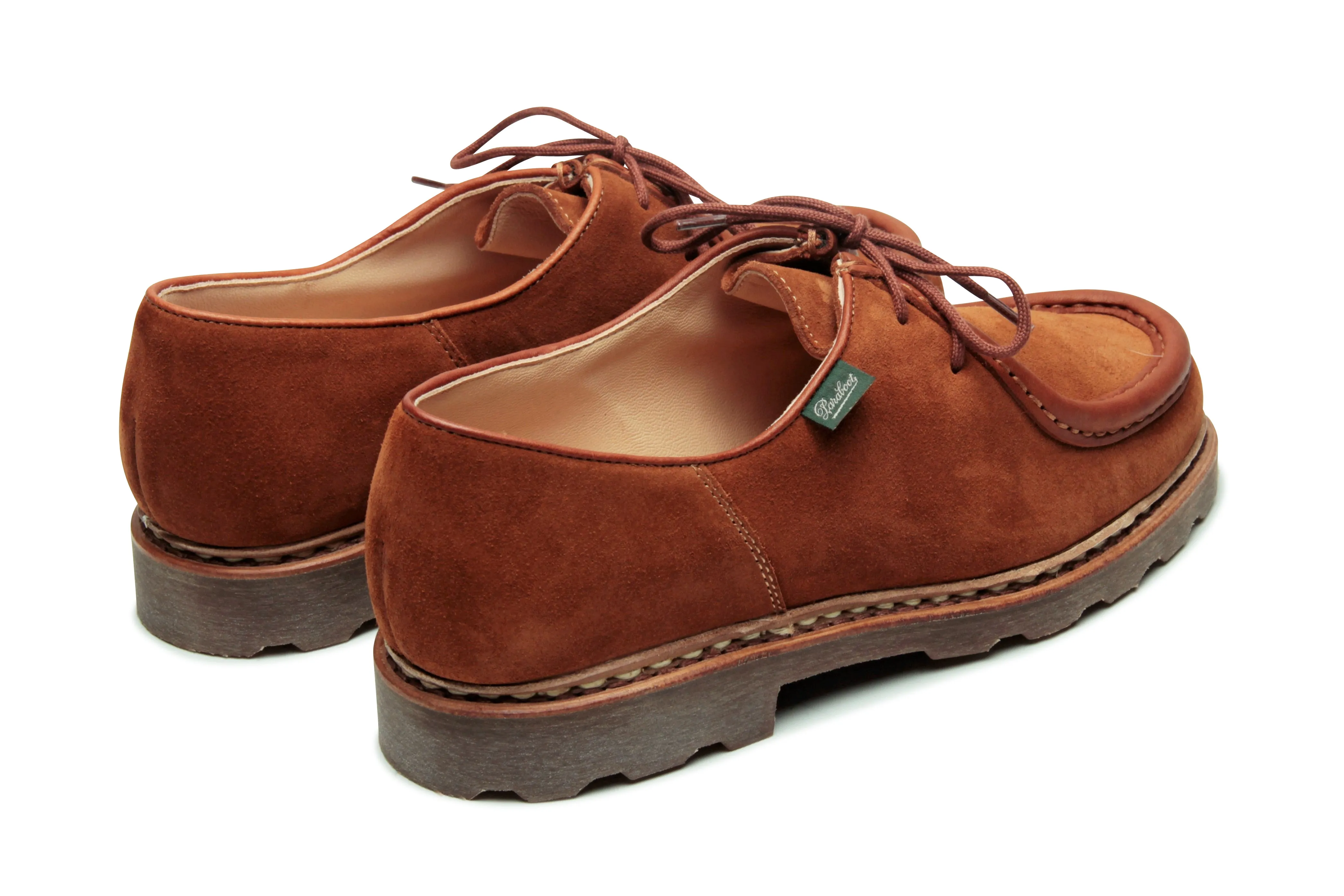 Paraboot Men's Michael / Marche - Velour Whiskey