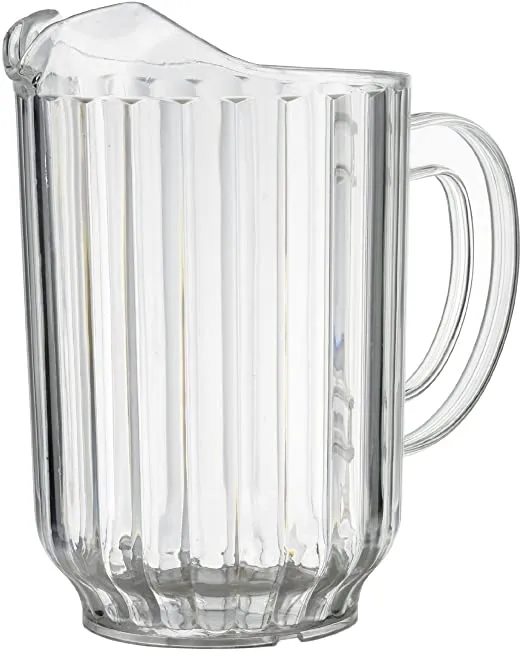 Pitcher- Clear Plastic