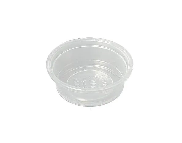 Plastic Cups .5 oz. Sleeve 100