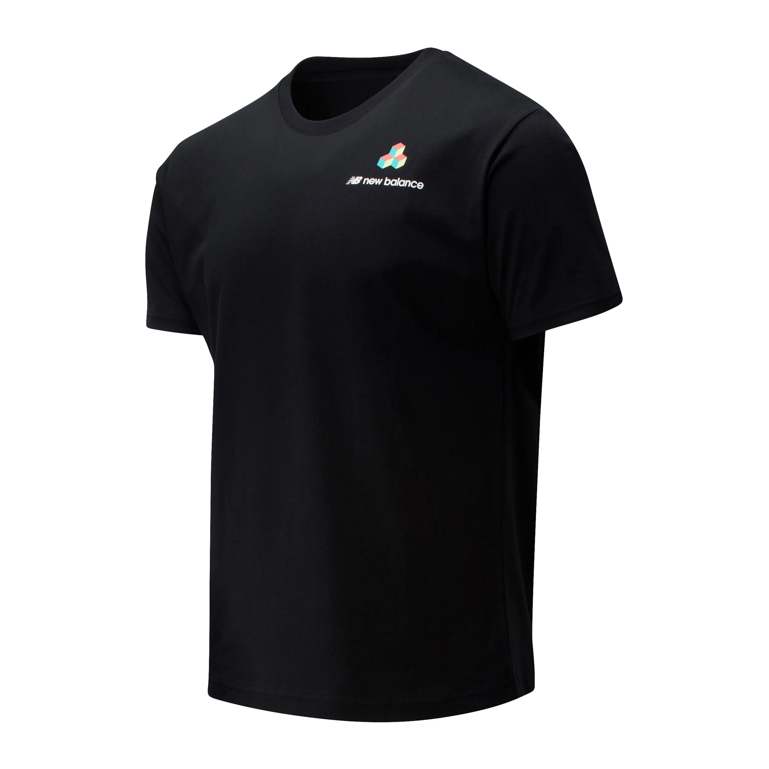Polera Urbana Hombre New Balance Sport Style Reeder Portrait Tee Negra