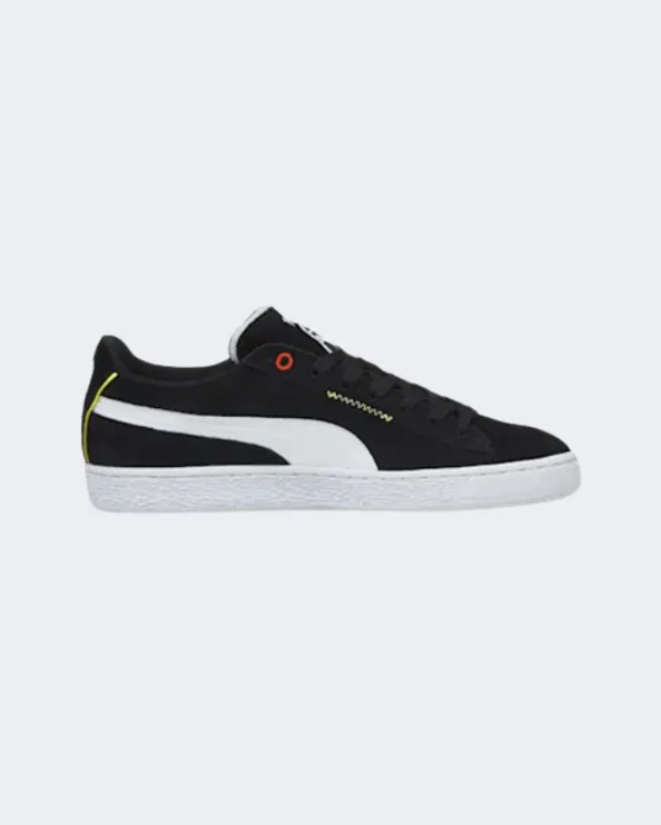 Puma Suede Displaced Men Basketball Shoes Black/White/Mist