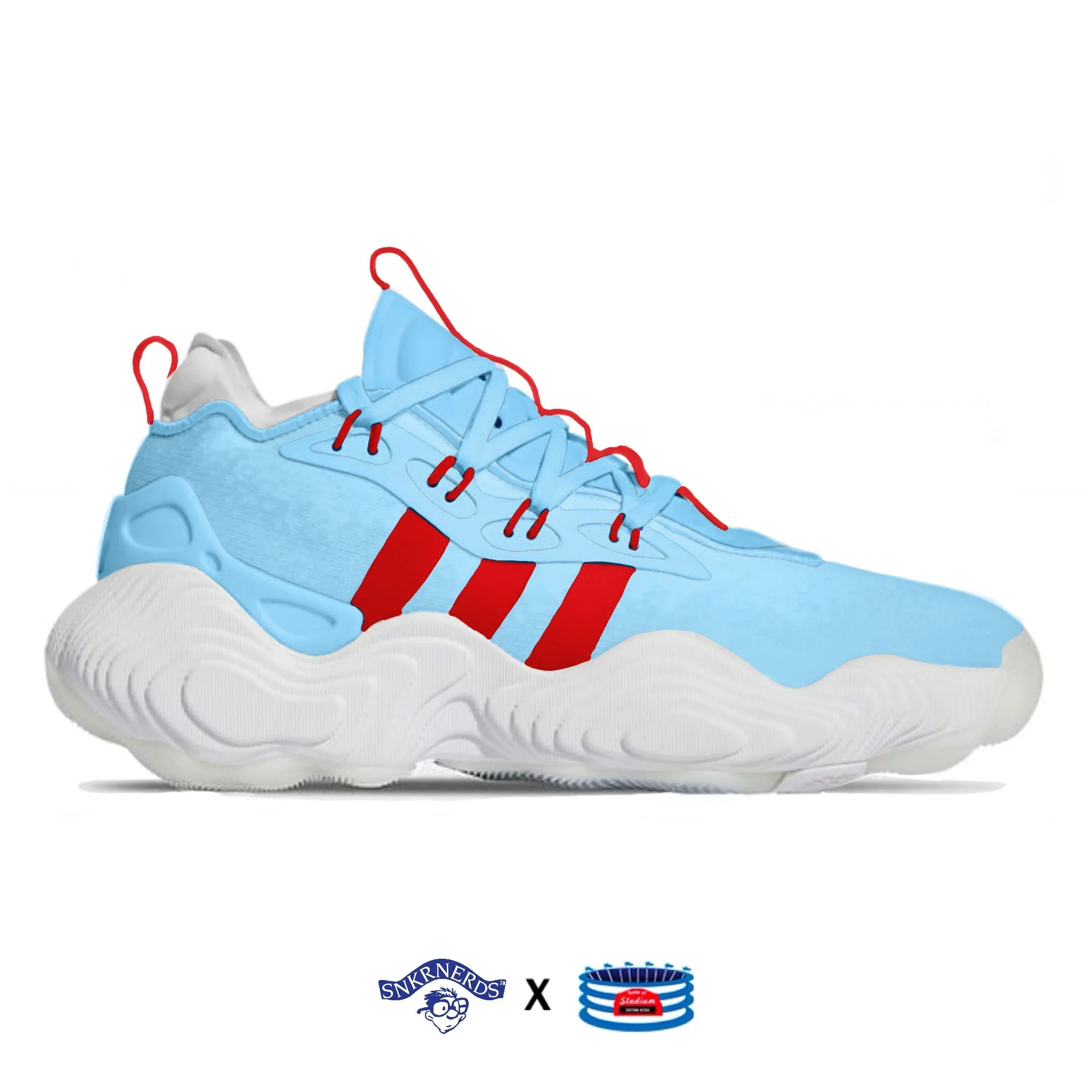 "Ice" Adidas Trae Young 3 Basketball Shoes
