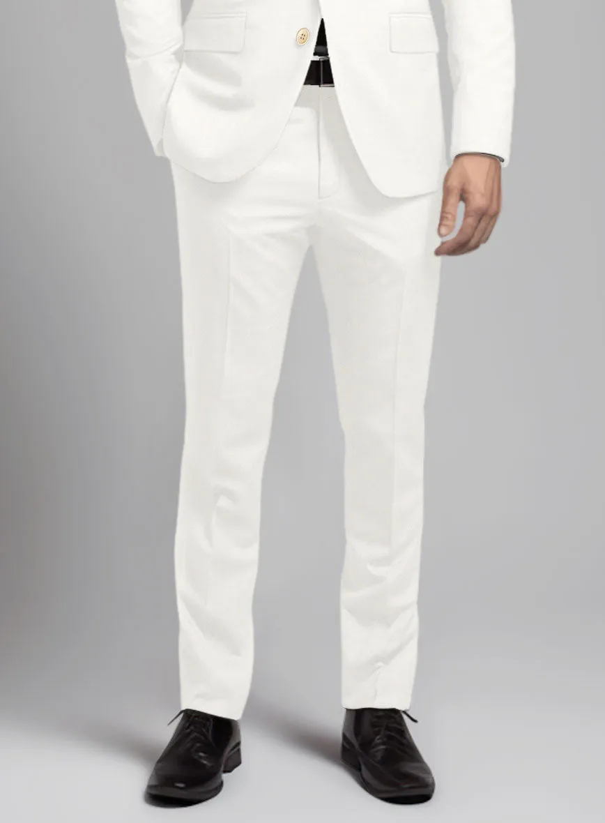 Reda Ivory Pure Wool Pants