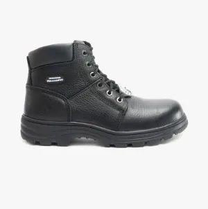 RELAXED FIT - WORKSHIRE ST Mens Leather Safety Boots Black