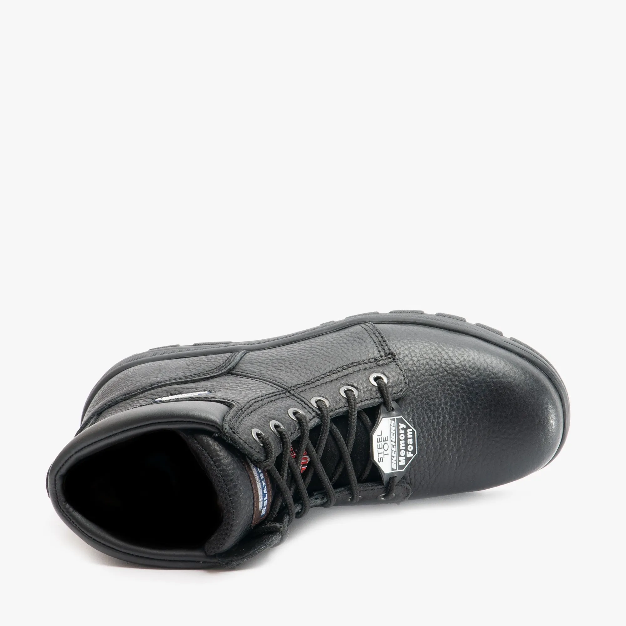 RELAXED FIT - WORKSHIRE ST Mens Leather Safety Boots Black