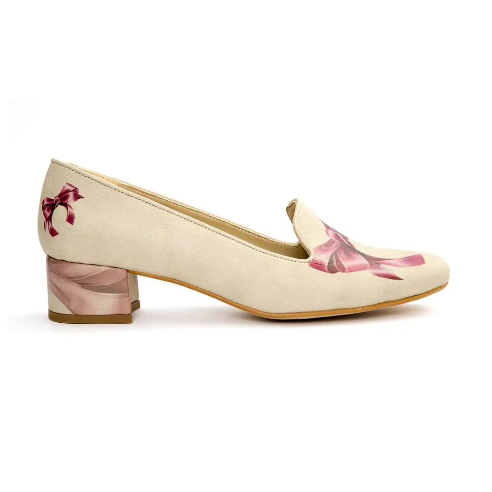 Ribbon Career Heel Shoes DB120