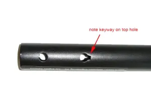 Round Aluminum Post for Trail Rider (X and Y Spec only) and Sport Rider 2 (X Spec only)