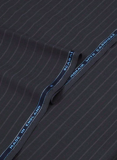 Scabal Inaski Blue Wool Cashmere Jacket
