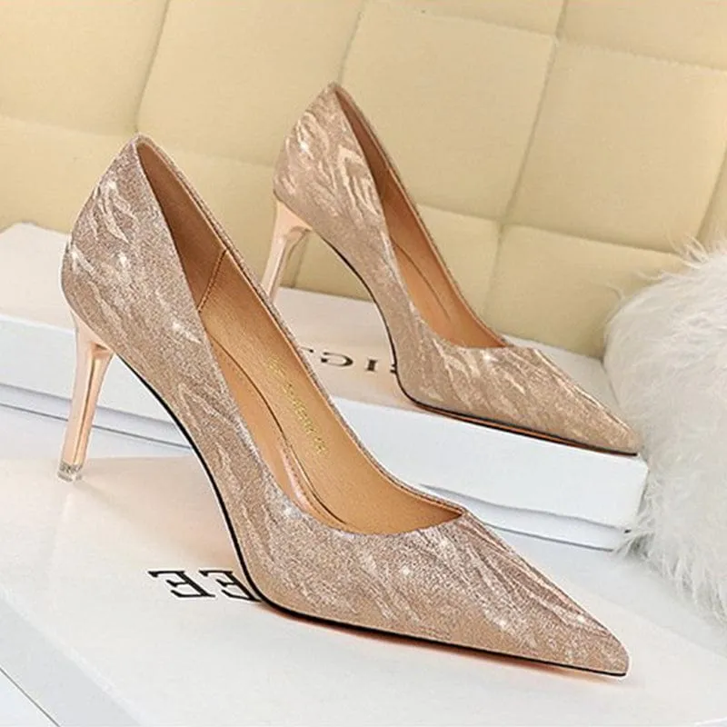 shallow mouth high heels