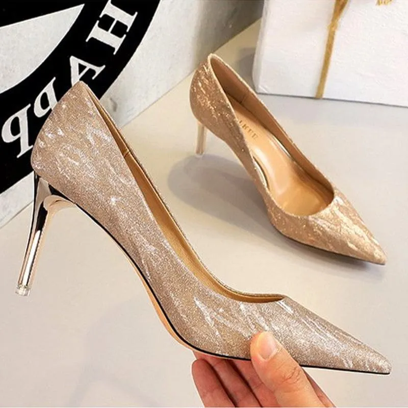 shallow mouth high heels