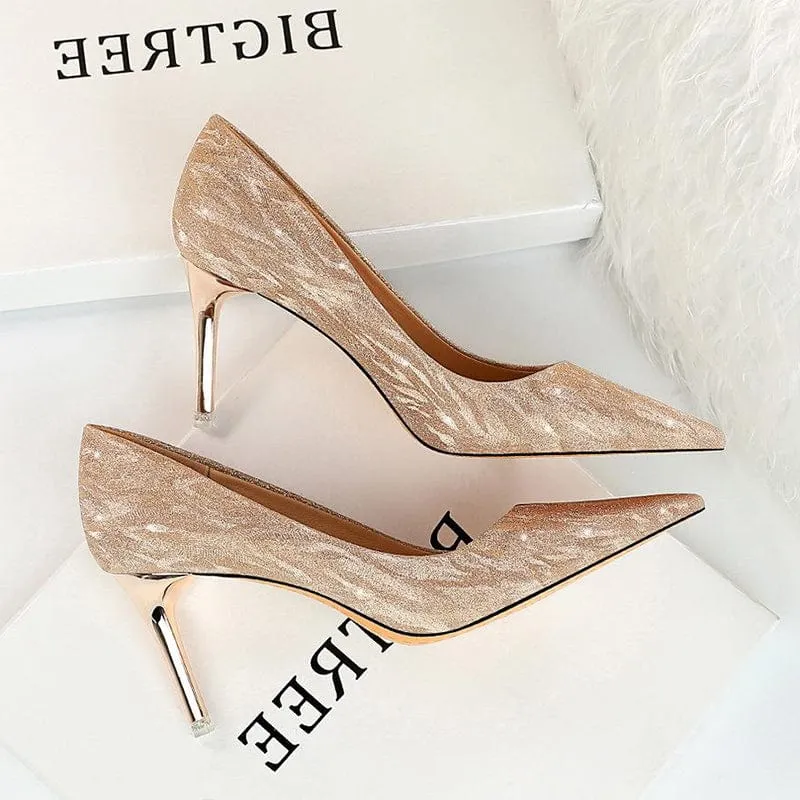 shallow mouth high heels