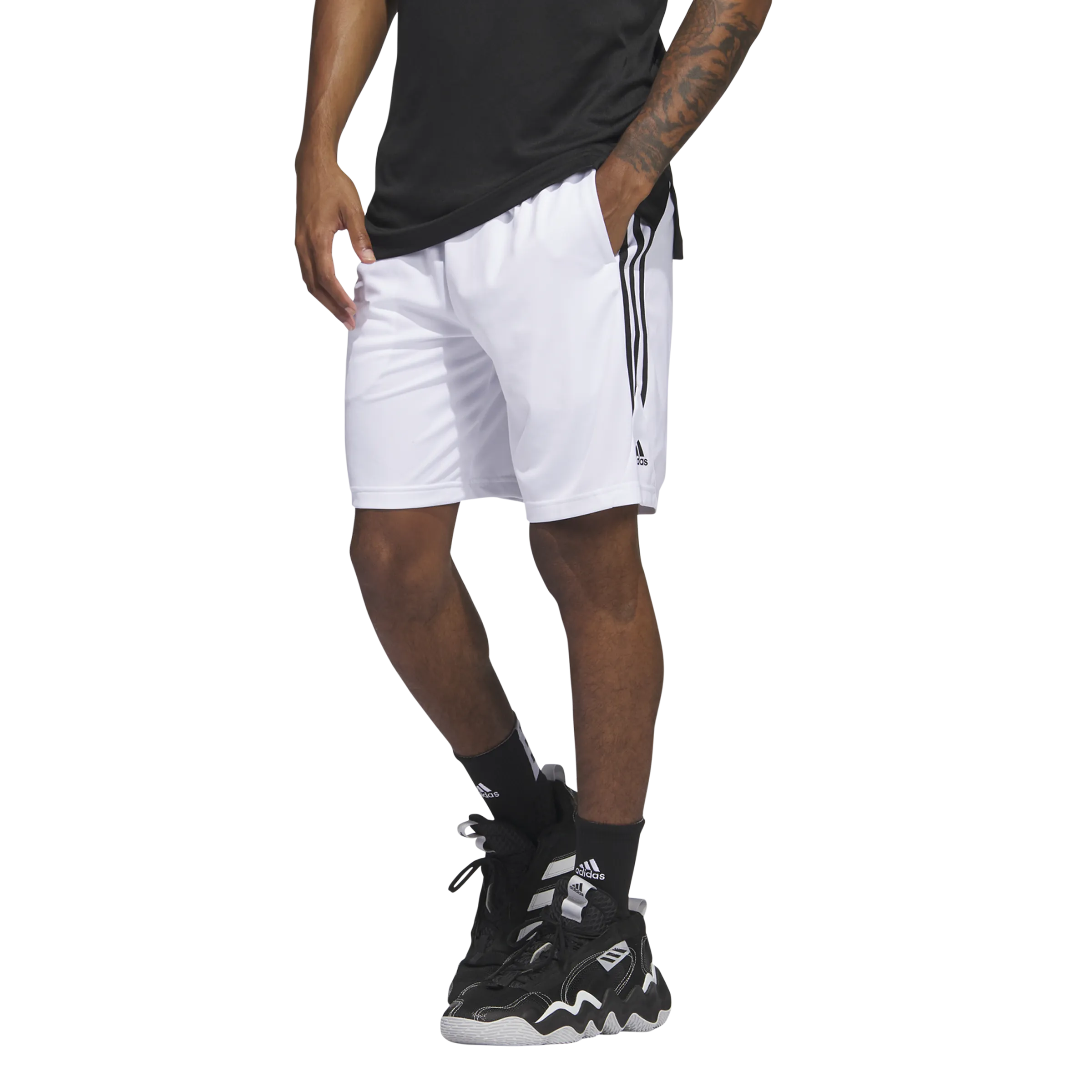 Short De Baloncesto Legends 3-Stripes Marca Adidas