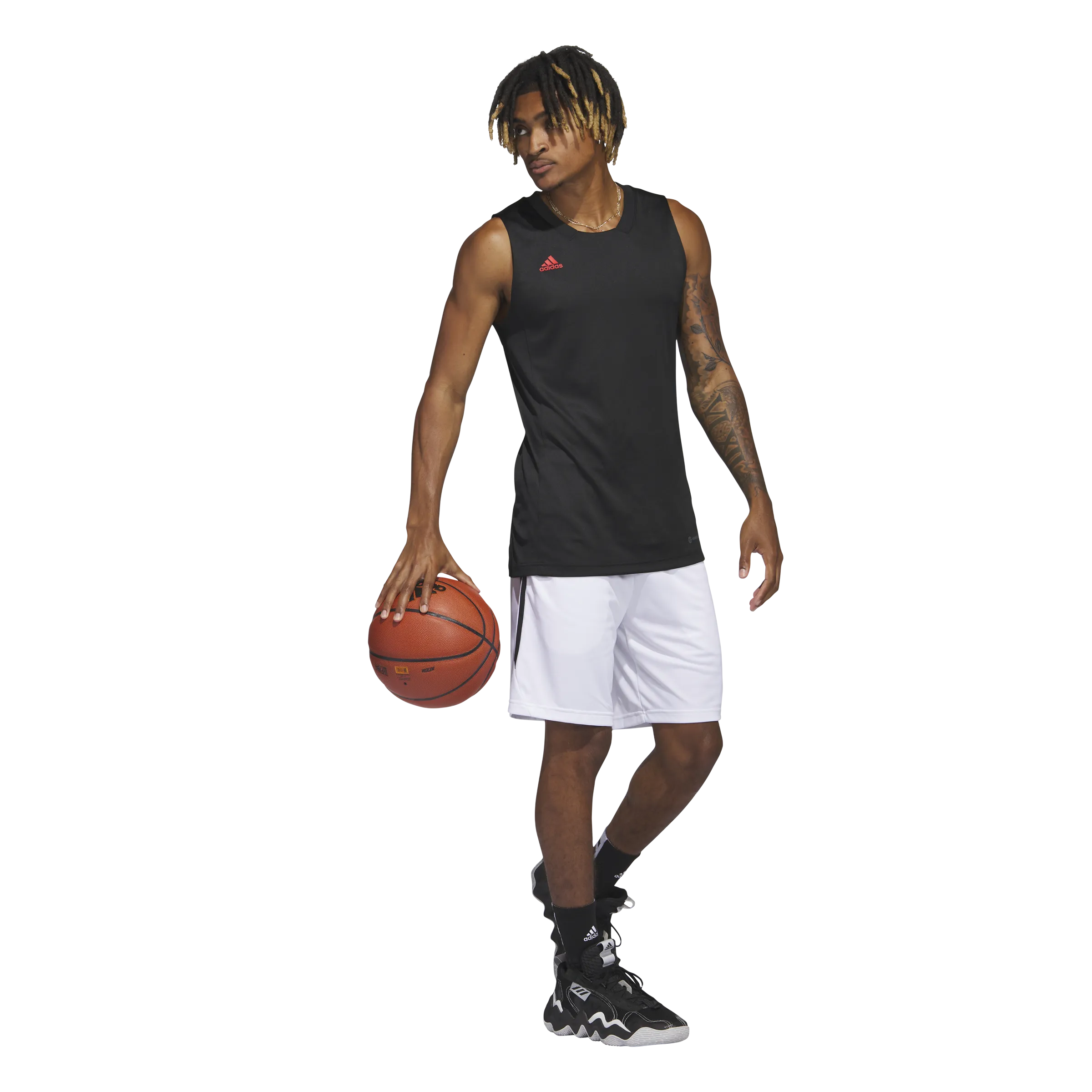 Short De Baloncesto Legends 3-Stripes Marca Adidas