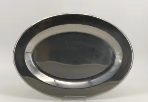 Silver Tray - Smooth Oval 21"