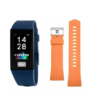 Smartband Calypso Festina K8500 Smartwatch Multifunzione Blu/Arancione
