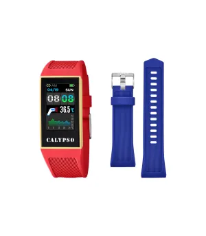 Smartband Calypso Festina K8502 Smartwatch Multifunzione Rosa Blu