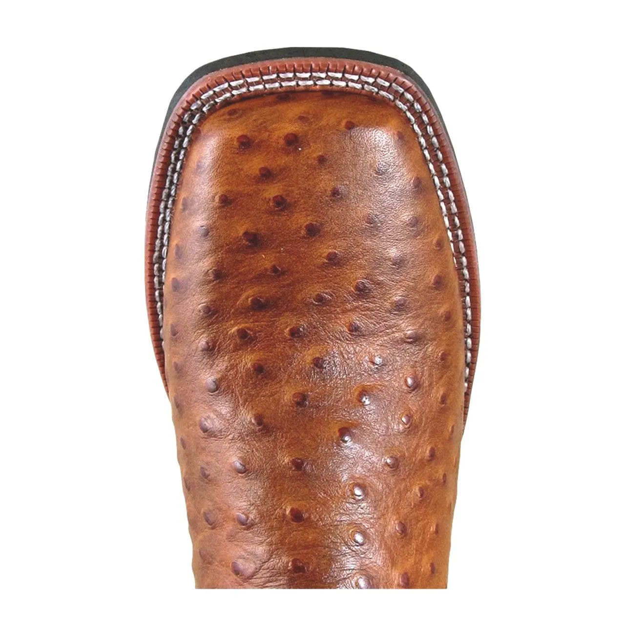 Smoky Mountain Men's Danville Cognac and Brown Crackle Western Boots 4048