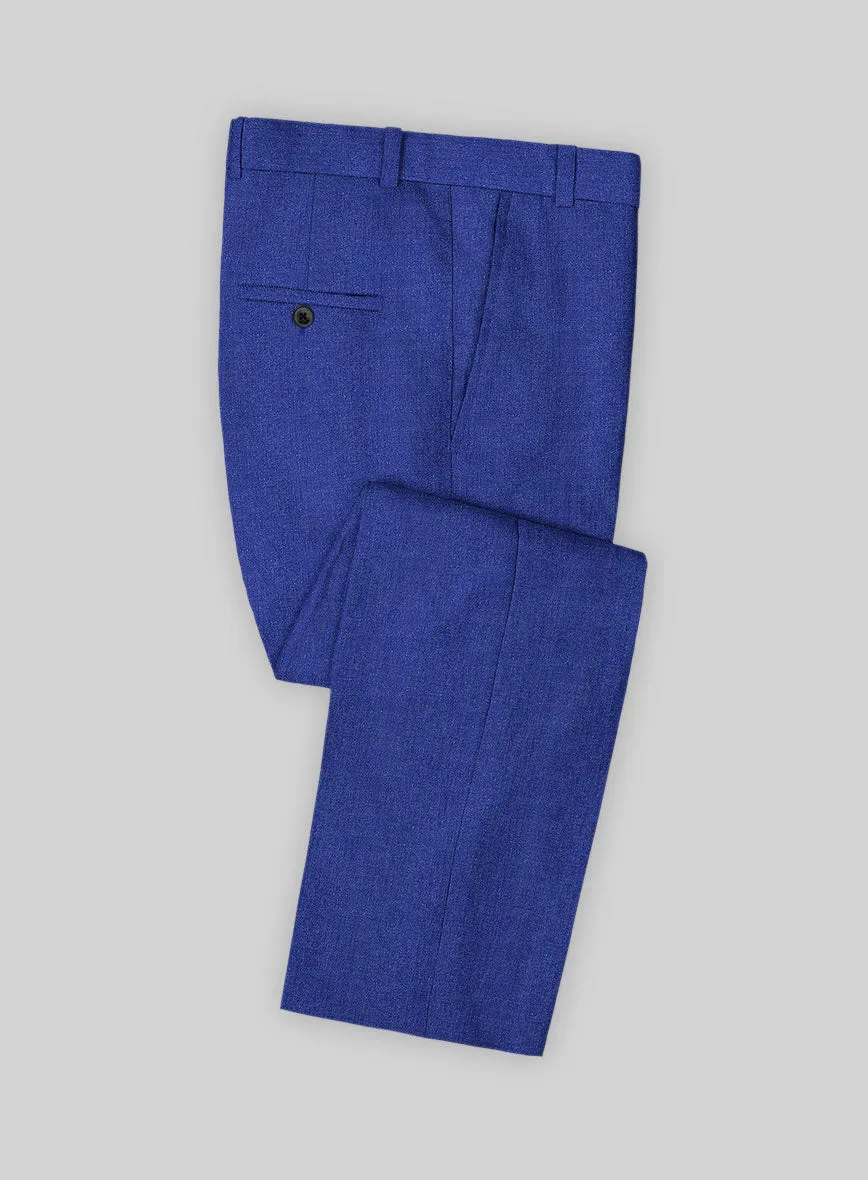 Solbiati Cobalt Blue Linen Suit