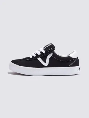 Sport Low Black/White Shoes (Kids)
