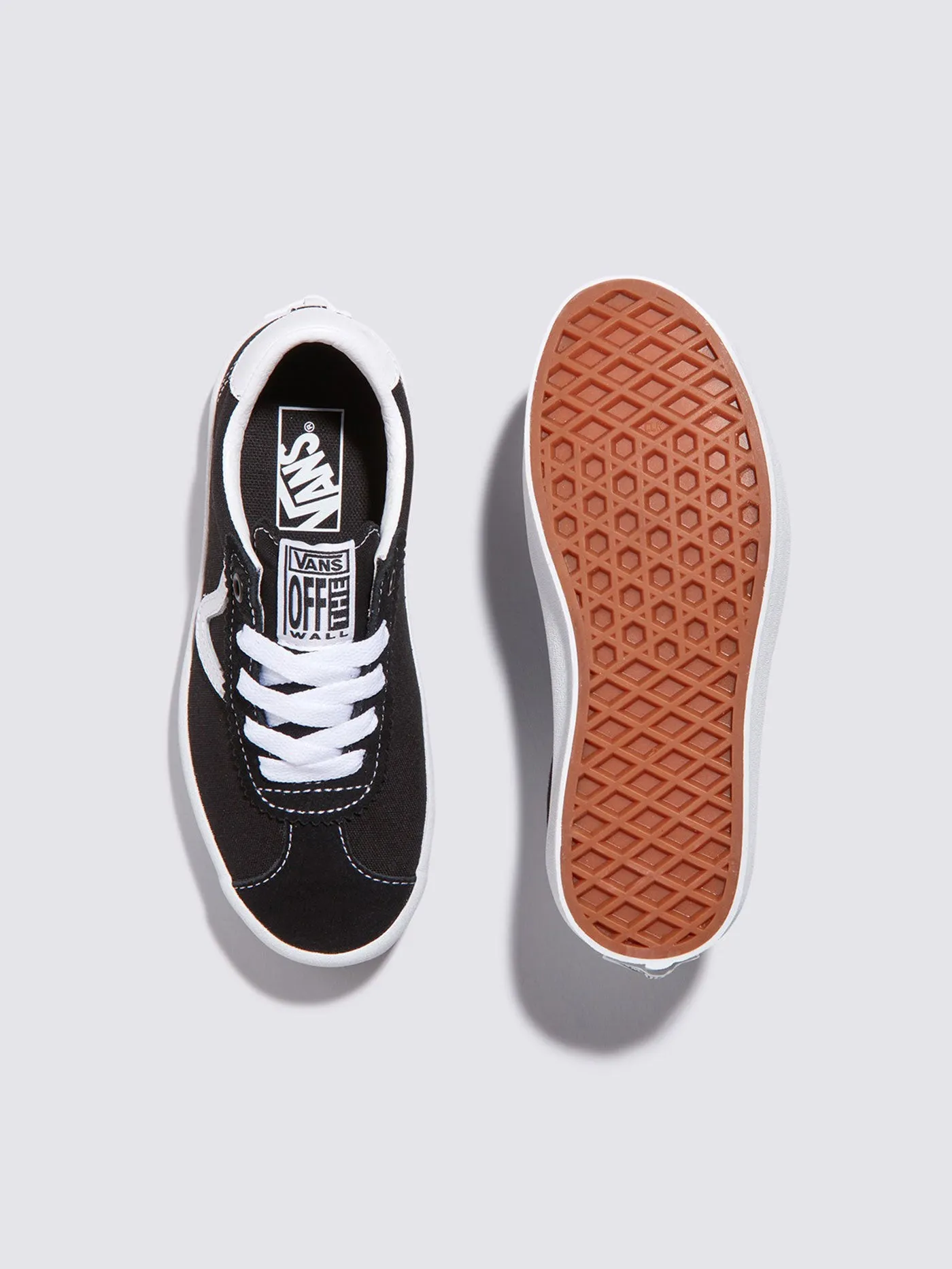 Sport Low Black/White Shoes (Kids)