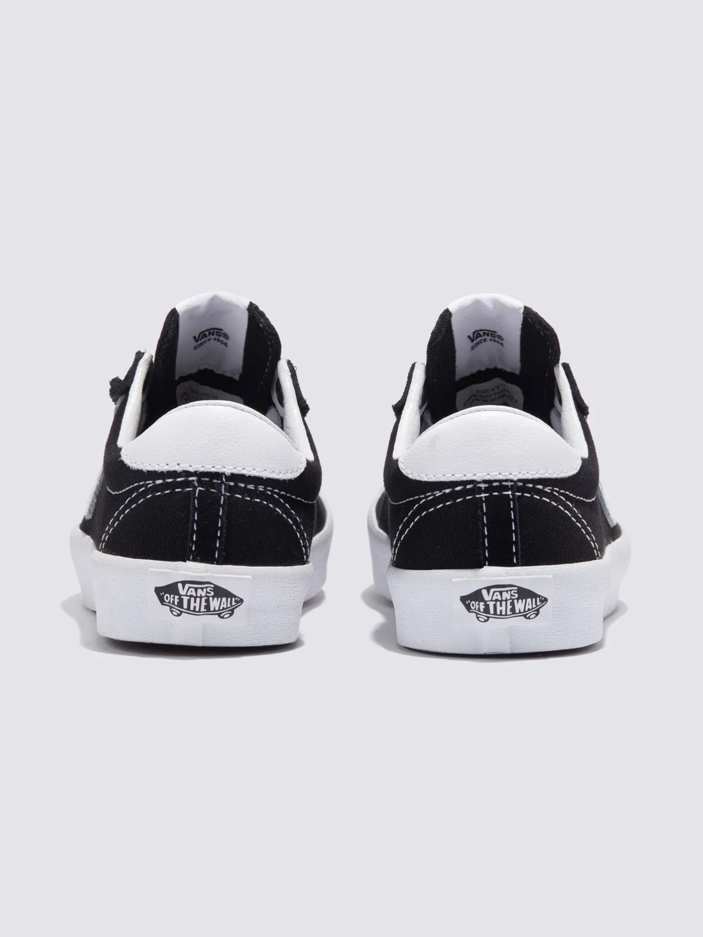Sport Low Black/White Shoes (Kids)