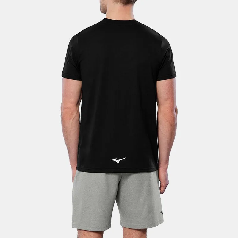 T-Shirt manches courtes Mizuno Athletics RB - Noir - K2GAB00109