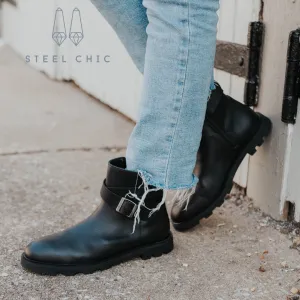 The Black Boot - Steel Toe Boot for Women The Black Boot - Steel Toe Boot for Women