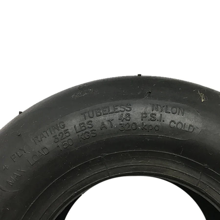 Tire 11x4.00-5 Smooth 4Ply Tubeless 5120111 11x4.00x5 11x400x5 165-626