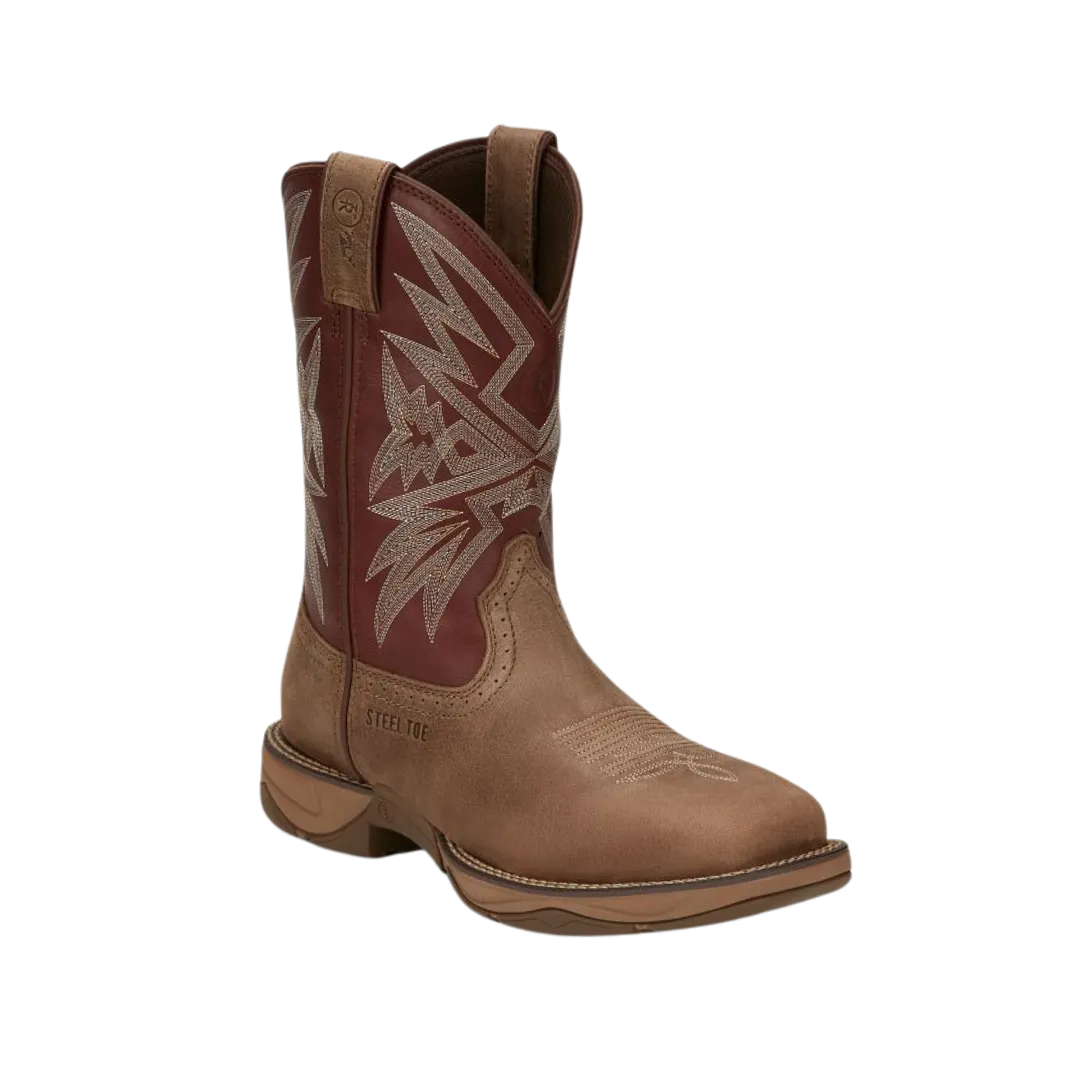 Tony Lama Men's Bartlett Tan Steel Toe Work Boots