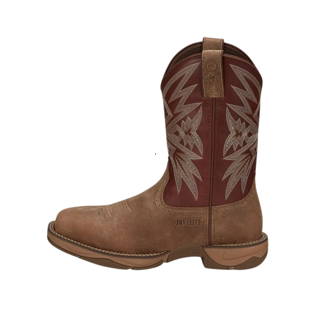 Tony Lama Men's Bartlett Tan Steel Toe Work Boots